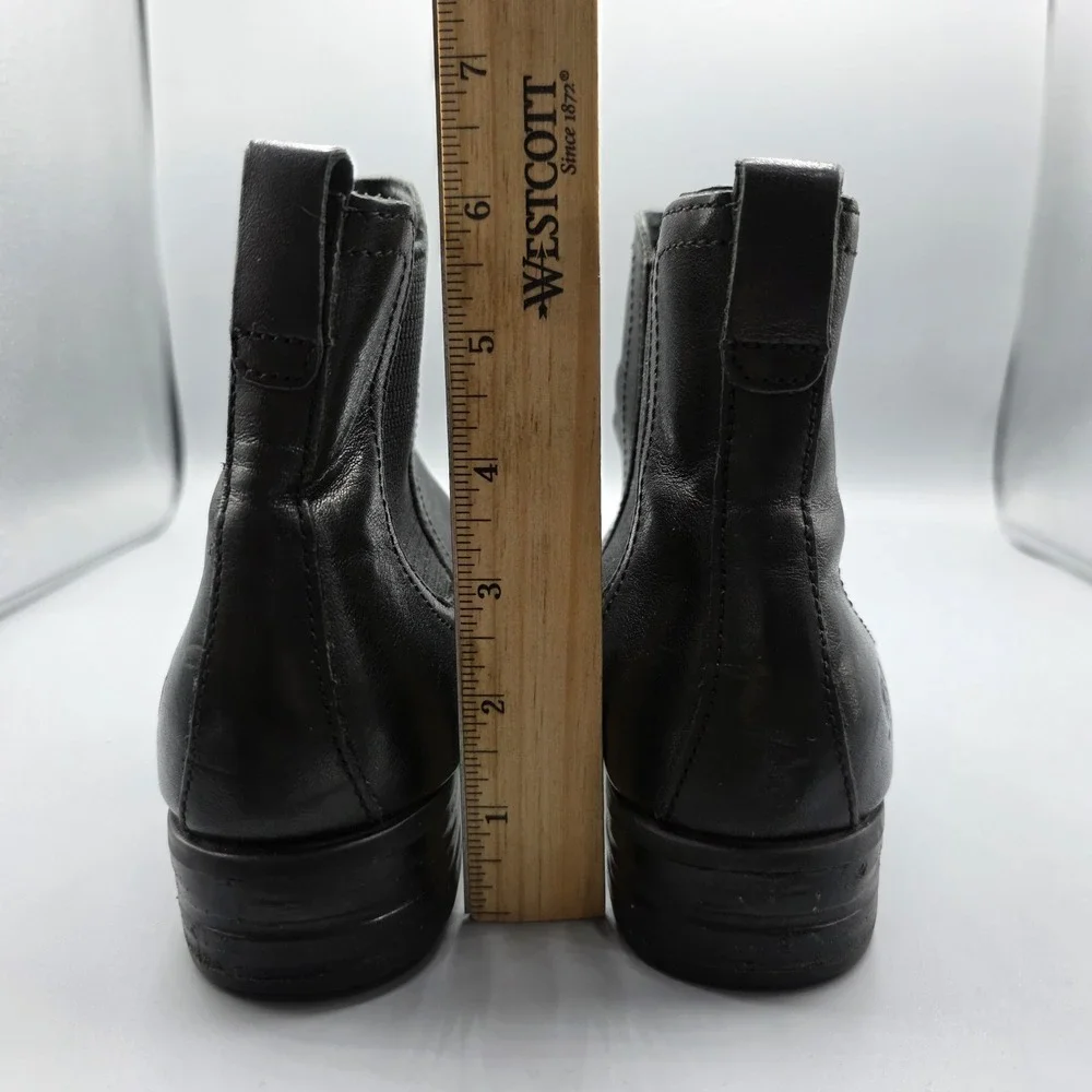 Born Chelsea Boots Womens‎ 7 Black Leather Ankle Booties Western Casual Shoes
